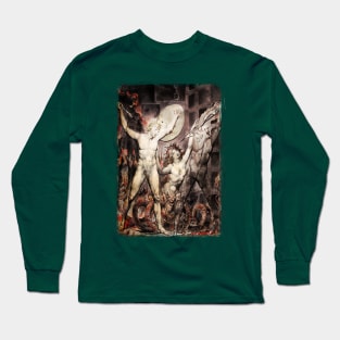 Satan, Sin, and Death - William Blake Long Sleeve T-Shirt